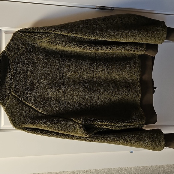 Velvet By Graham & Spencer Winter Fleece Bomber Jacket - Picture 4 of 6
